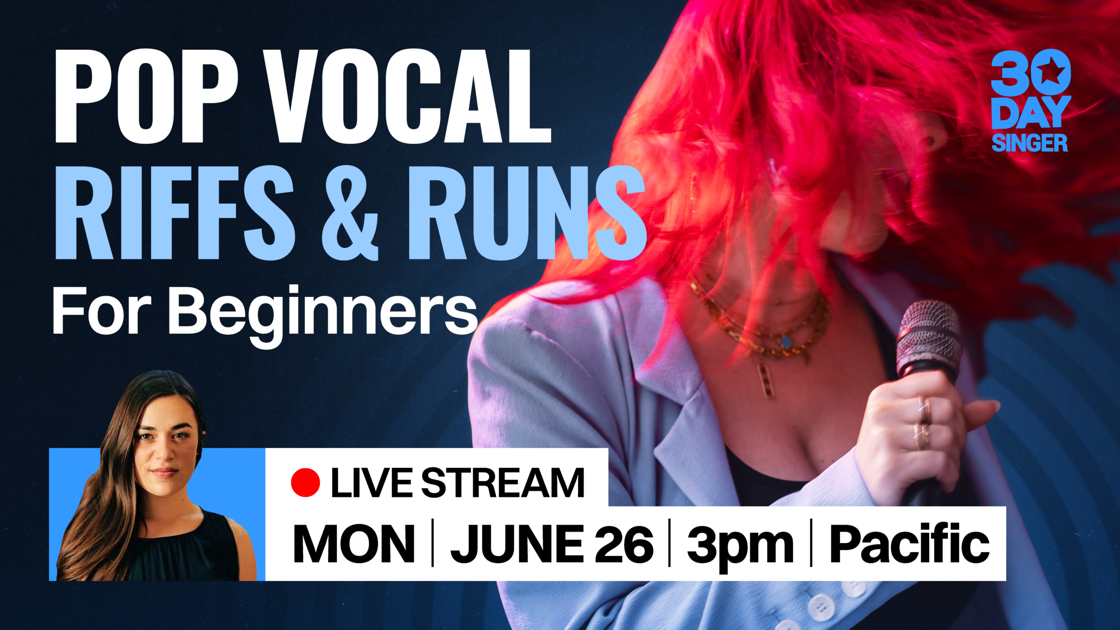 Pop Vocal Riffs and Runs for Beginners